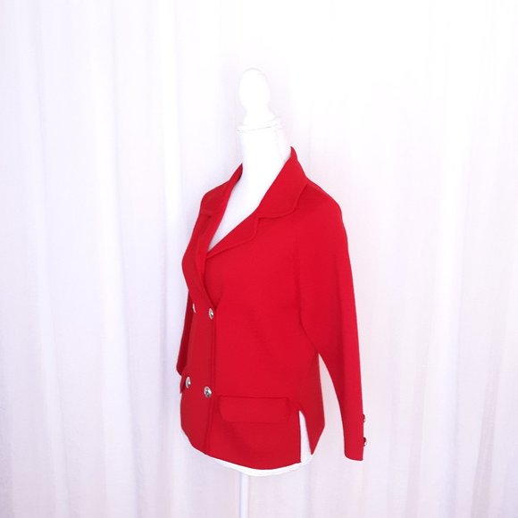 Vintage 60's-70's Bonwit Teller Wool Double Breasted Jacket - Picture 5 of 9